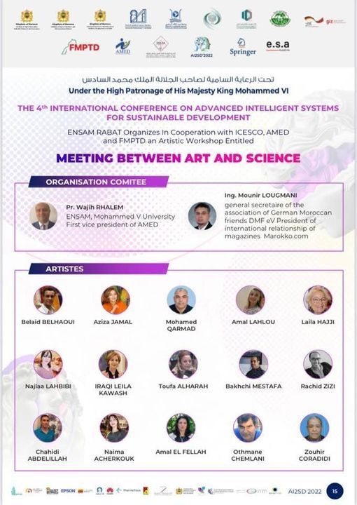 Meeting between art and science