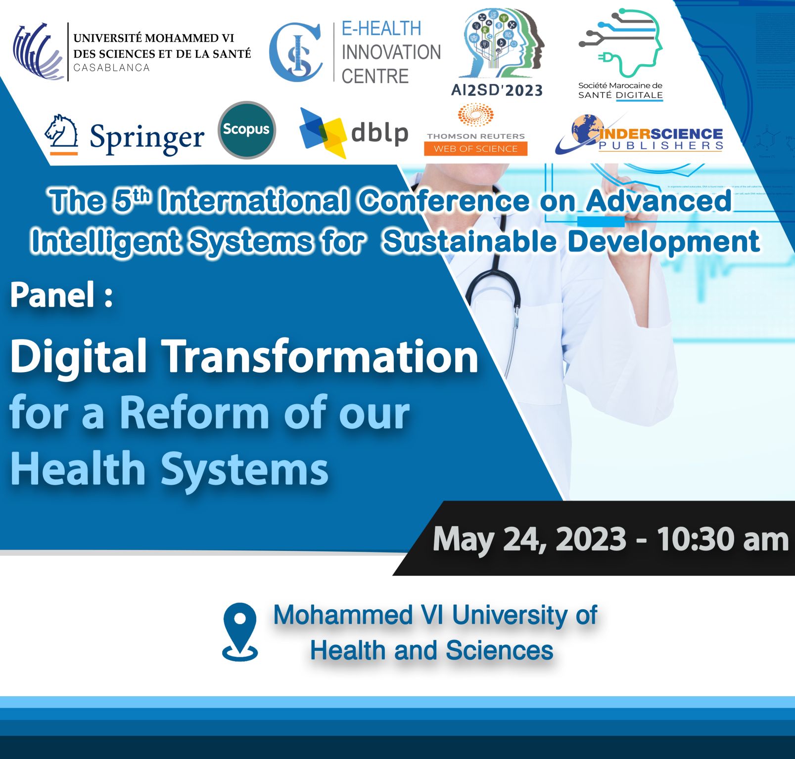 5th edition of AI2SD'2023
