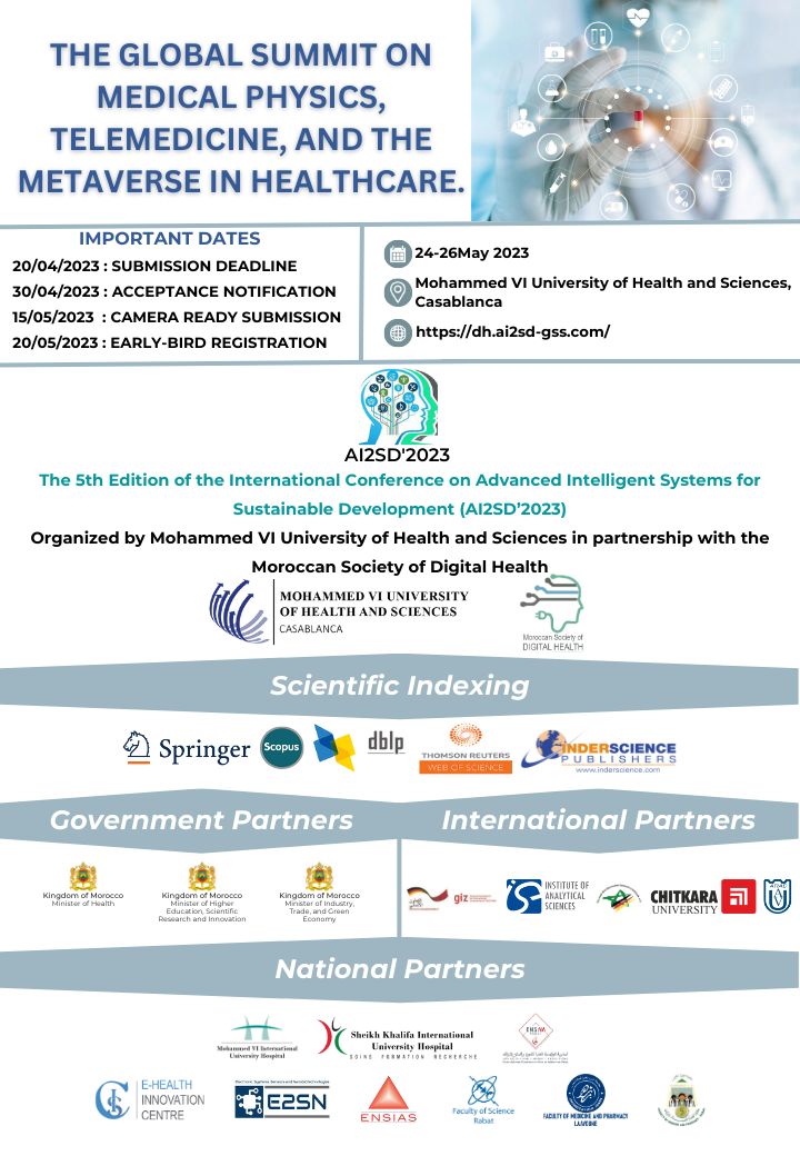 The global summit on medical physics, telemedicine and the metaverse in healthcare