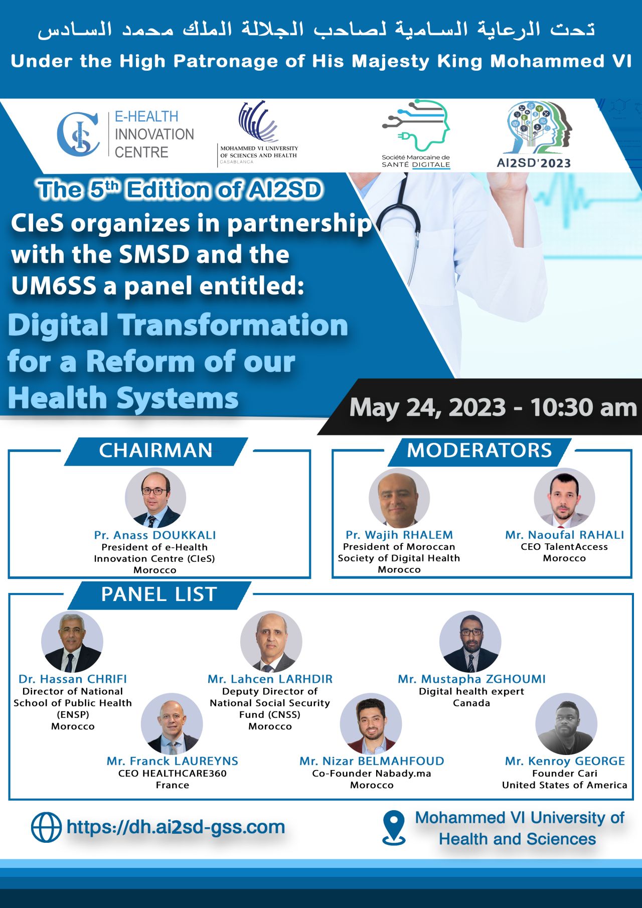 Digital Transformation for a Reform of our Health Systems