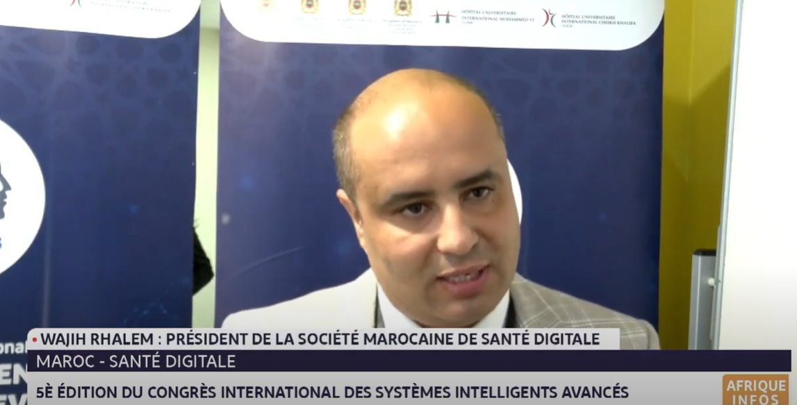Le mot du président de la Société Marocaine de Santé DIGITALE sur Medi1 FR